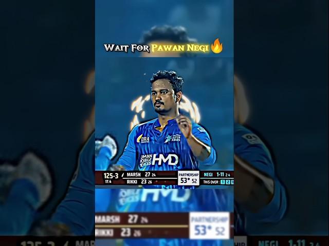 Wait for Pawan Negi #ytshorts #cricketshorts #pawannegi #shorts #shortsfeed