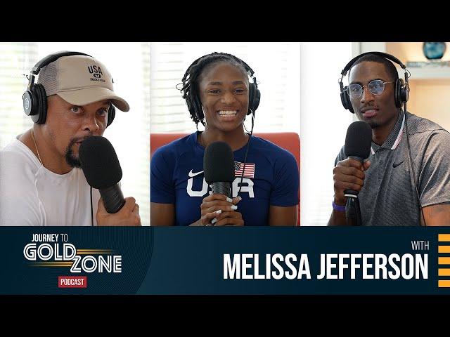 Journey to Gold Zone Podcast featuring Melissa Jefferson