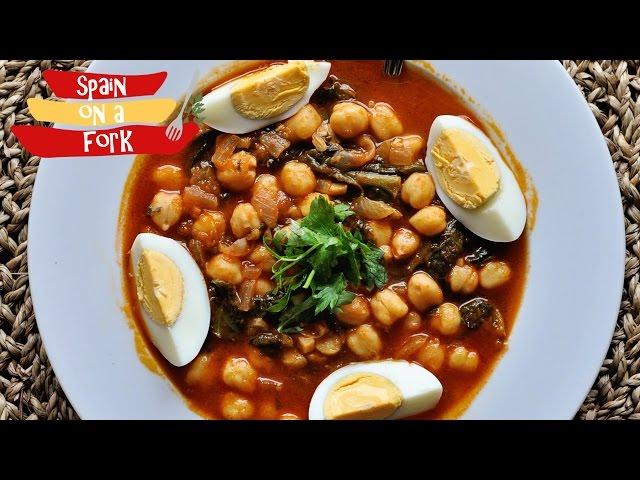 Easy to make Chickpea Stew - Potaje de Garbanzos