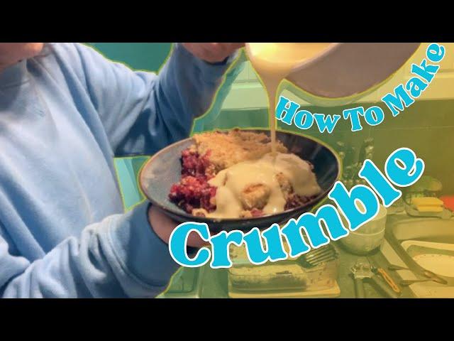 Make A PERFECT Crumble With Me!