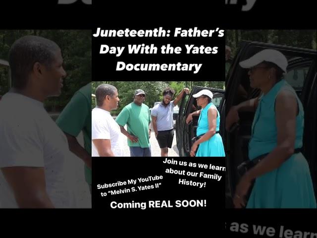 Saxx Shoots,Filmed,& Co Directs "Yates Father's Day June Teenth Documentary" Teaser 2 Stay Tuned