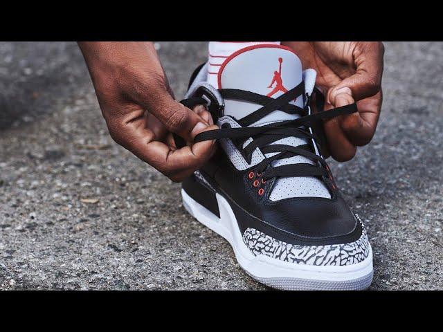 Air Jordan 3 Retro "Black Cement" Unboxing