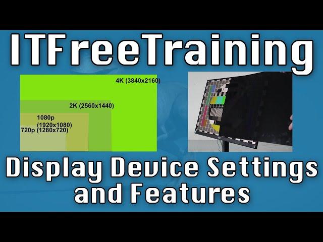 Display Device Settings and Features