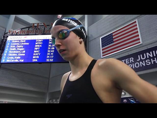 Women’s 200y Fly A Final | 2018 Speedo Winter Juniors - West