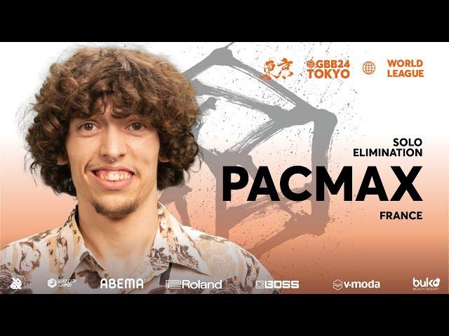 PACMax   | GRAND BEATBOX BATTLE 2024: WORLD LEAGUE | Solo Elimination