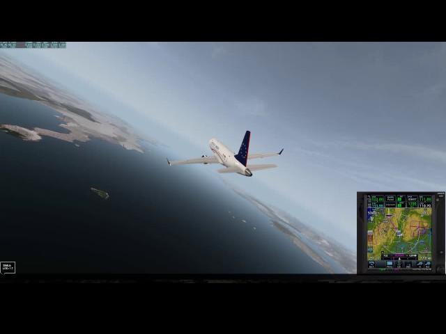 X Plane KBTV Burlington to KBOS Boston Logan International