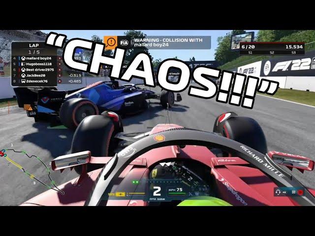 PLAYING F1 22 MULTIPLAYER!!!