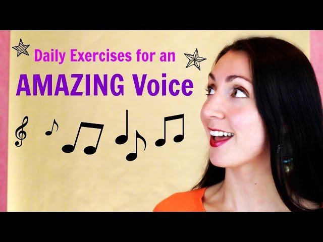 Singing: daily exercises for an AWESOME voice: Alternative 1