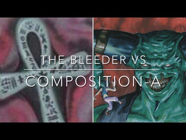 122) The Bleeder Vs. COMPOSITION-A. Old School magic the Gathering. 93/94. Swedish Rules and B/R.