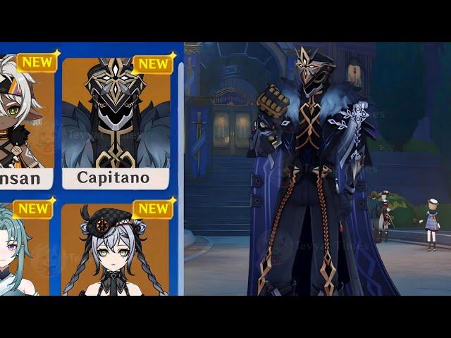 UPCOMING NEW CHARACTERS!! MADAME PING,  IANSAN, IFA, CAPITANO & MORE - Genshin Impact