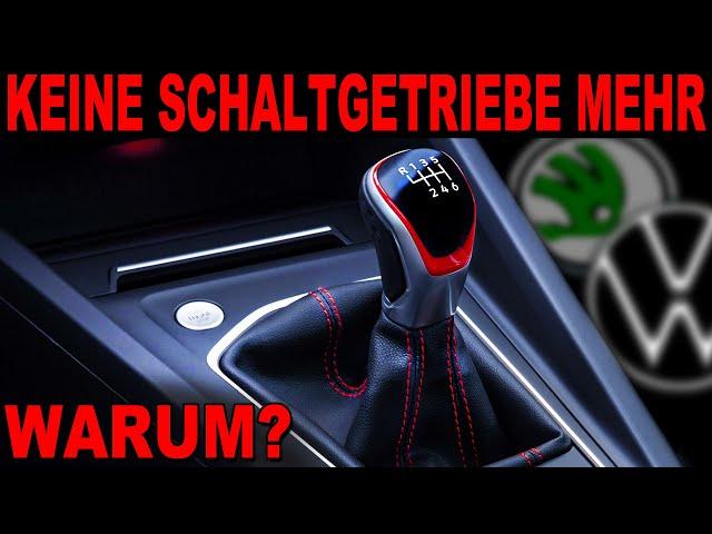  KEINE Schaltgetriebe mehr ️ Ab 2024 nur noch DSG bei VW Skoda Modellen | WARUM? Was sagt Ihr?