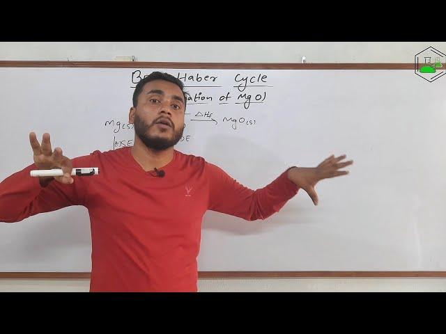 Born Haber Cycle for the formation of MgO (or CaO).. Chemical Bonding.. @GTScienceTutorial