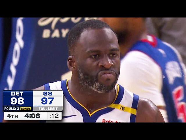 Final 4:06 MUST-SEE ENDING! Warriors vs Pistons  | March 8, 2025