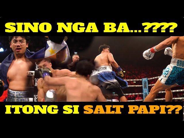 Salt Papi Sino Nga Ba?  Salt Papi Knockout vs Josh Brueckner | Salt Papi Story