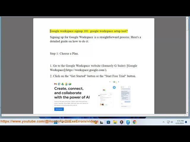 Google workspace signup 101: google workspace setup tool?