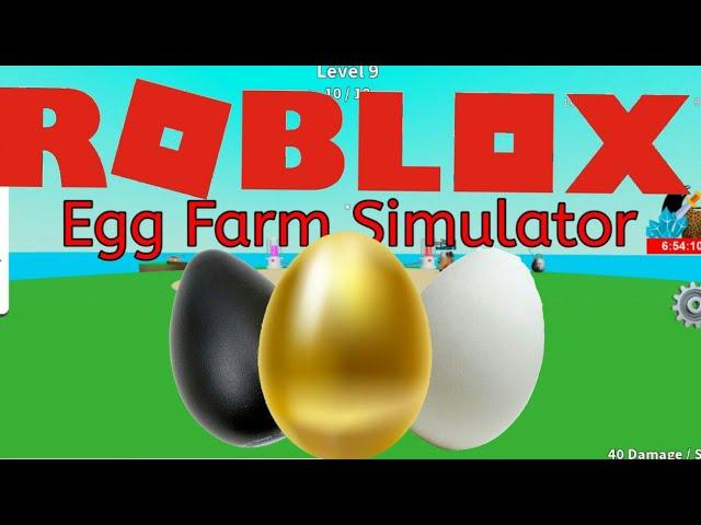 Killing Chickens For Eggs? | Roblox Egg Farm Simulator