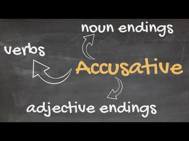 The accusative case - adjective and noun endings in Polish/ Polski biernik