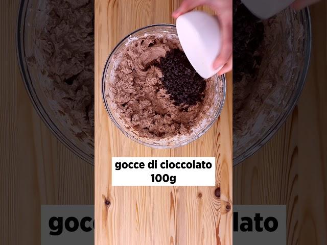 TORTA FREDDA AL CIOCCOLATO Ricetta Facile - Buon'Idea #shorts