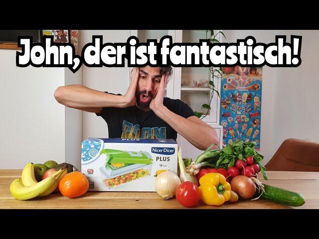 Ich teste den Nicer Dicer Plus von Genius