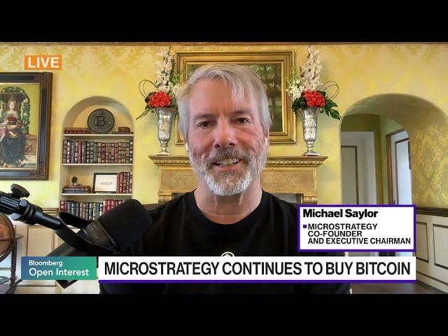 MicroStrategy's Saylor Is Still Buying Bitcoin