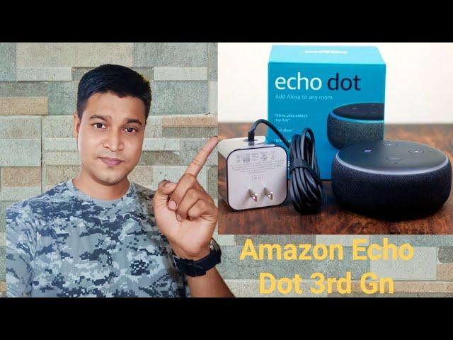 Amazon Echo Dot (3rd generation)smart speaker unboxing in hindi...