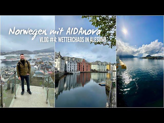 Norwegen mit AIDAnova Vlog 4: Atlantikpark und Hausberg Åksla in Ålesund