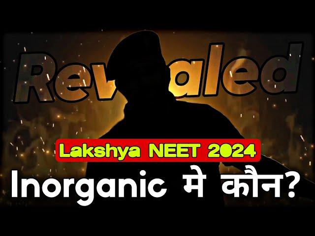 The ***** ******** as Chemistry Teacher | Class 12th Lakshya NEET 2024 | Motion Poster 