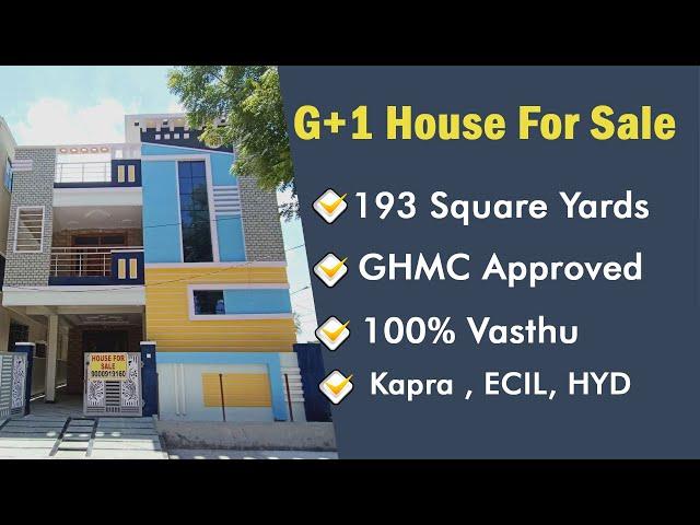 G+1 House For Sale at kapra | ECIL |  9000919160 | zoneadds.com