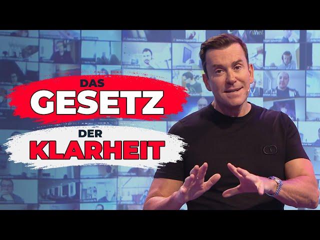 Das Gesetz der Klarheit