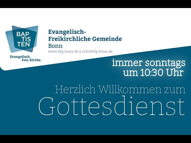 Gottesdienst 18.08.2024