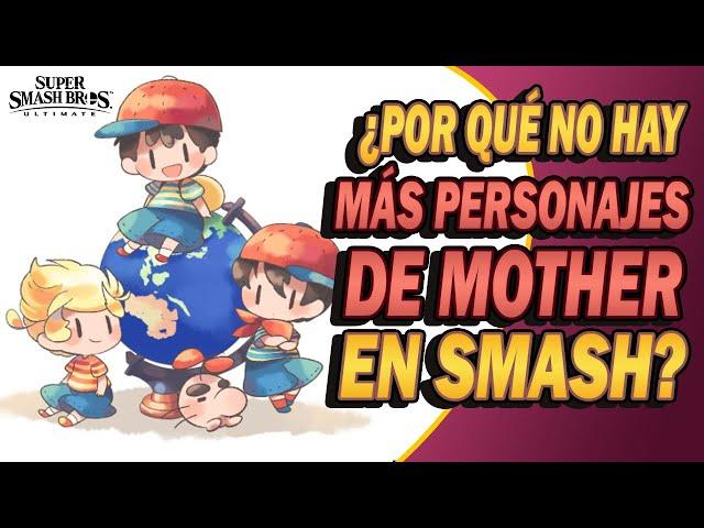 ¿Por qué no hay MÁS personajes de MOTHER/EARTHBOUND en SMASH BROS?