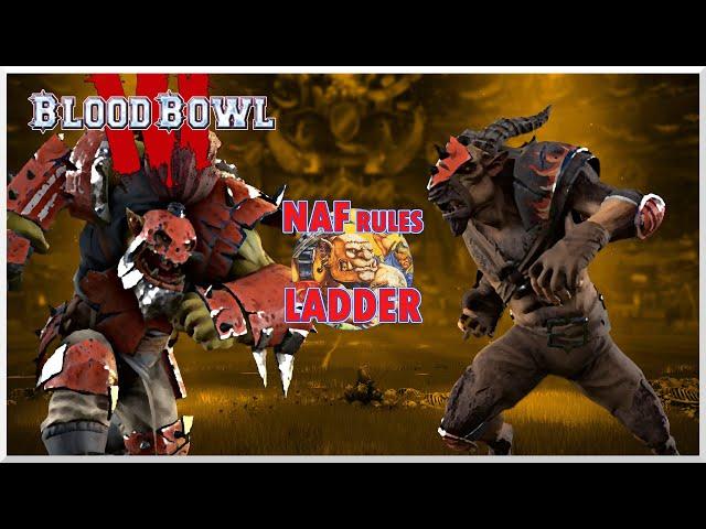 Blood Bowl 3 - NAF Ladder - Jimmy Fantastic (Orc) vs Dimmy Gee (Chaos)