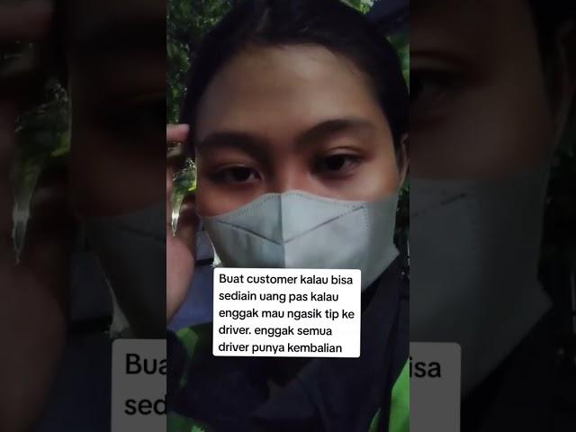 lagi enggak bawa uang customer minta kembalian #gojek #ojol #ceritaojol