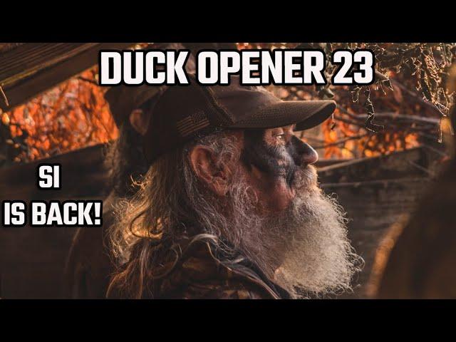 Opening Morning 2023 // Uncle SI  is back for the start of another duck season!!