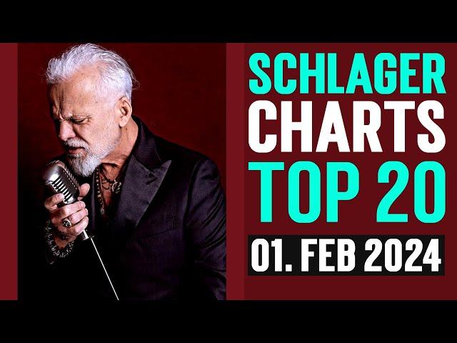 Schlager Charts Top 20 - 01. Februar 2024