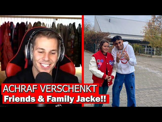 Max REAGIERT auf Achraf verschenkt Friends & Family Jacke | 6PM