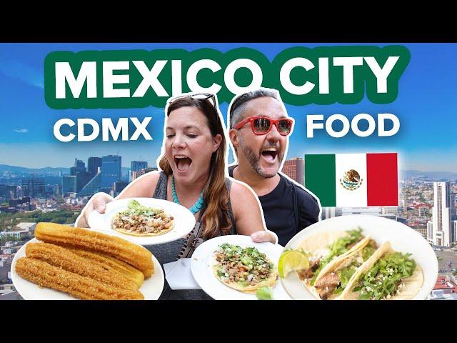 Eating Insane Mexican Street Food in Mexico City  CDMX Food Tour 