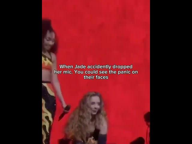 That must’ve been so loud in their ears  #littlemix #lm5 #jadethirlwall
