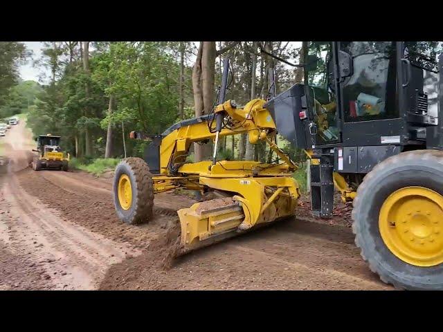 Heavy Grade.  Two graders. Two rollers.  Excellent to Watch