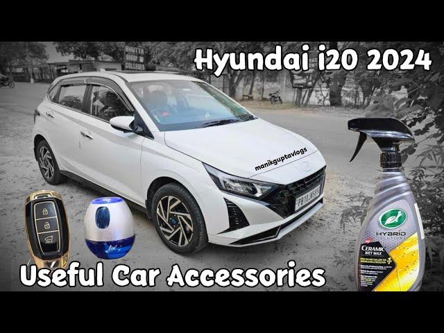 7 useful car accessories For Brand NEW CARS in india | Hyundai i20 2024 | i20 Ownership Review