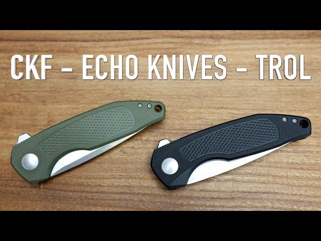 Custom Knife Factory - Echo Trol - Initial Impressions and Overview