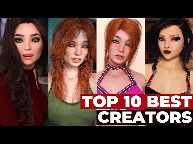 TOP 10 GAMING CREATORS ON PATREON OF 2024 || ALL TIME BEST CREATORS & THEIR GAMES