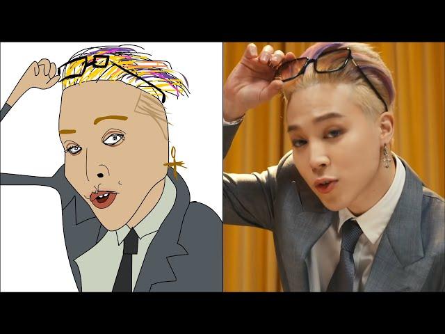 POP DRAWING MEME #249 | BTS - BUTTER | Ruby Fun