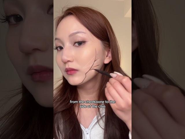 You’re applying your contour wrong! Tutorial on Wonyoung’s contour #koreanmakeup #makeuptutorial