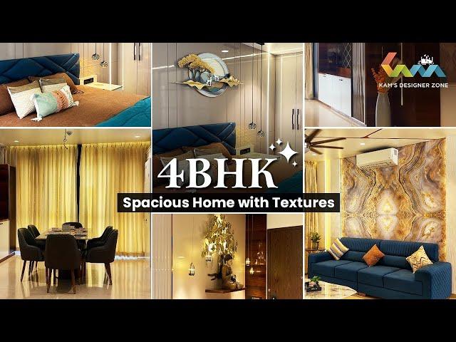 Modern interior design | 4 bhk flat | Best Interior Designer in Pune | Kams Designer Zone