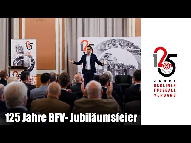 125 Jahre BFV - Festakt zum Jubiläum