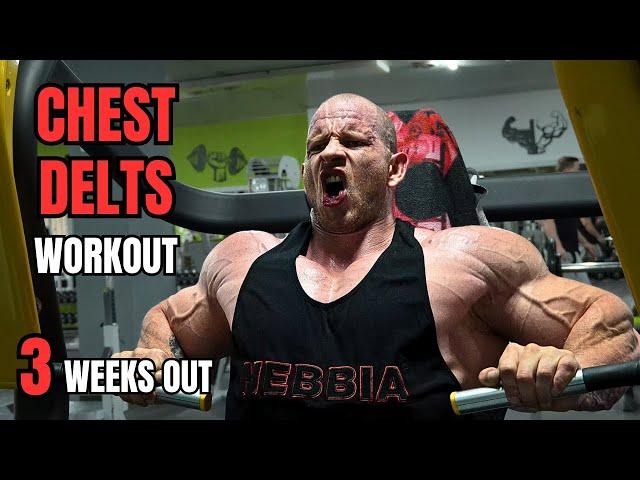CHEST & SHOULDERS Workout | 3 Weeks Out of Empro Spain