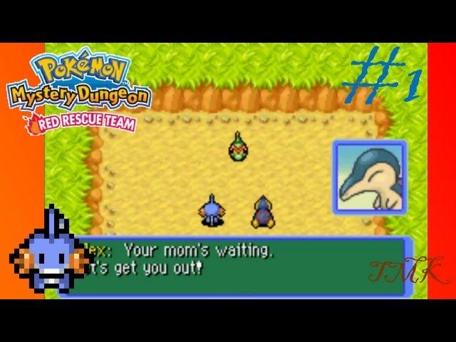 Let's Play Pokemon Mystery Dungeon Part 1: The Beginning of Team Mega!