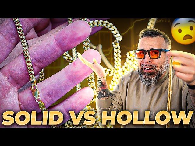 Solid Cuban Link Vs Hollow Cuban Link | Would You Buy 2 Hollow, Instead Of 1 Solid?