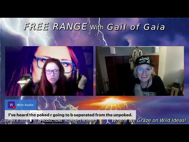 Jenny Lee, Seer and Psychic Medium with Gail of Gaia on FREE RANGE- Part 2